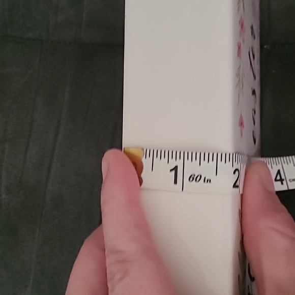 Happy Easter He Is Risen Glass Ceramic Rectangle Cube Sign Pink Purple Yellow - Picture 7 of 7